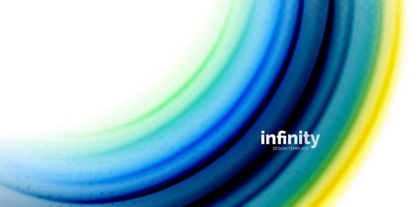 凝胶液体流动液体彩虹风格颜色, 波浪抽象背景, 现代极小的多彩的设计