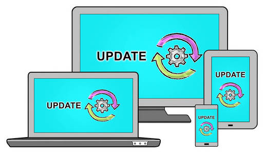 更新概念在不同的设备