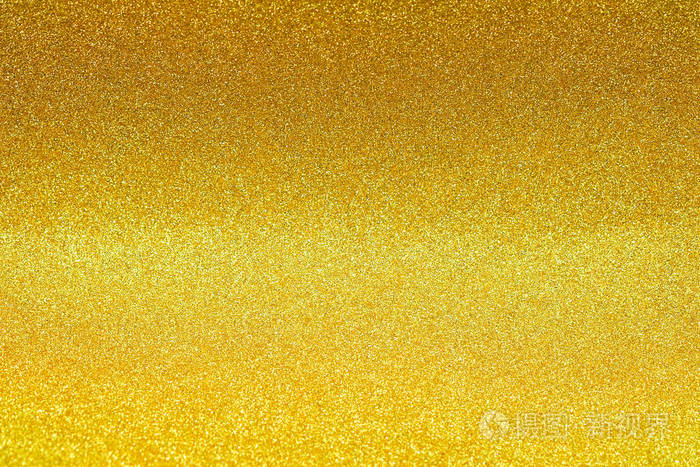 洒上闪光的金粉质感抽象的背景优雅