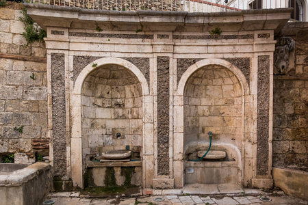 Bibbona, 里窝, 托斯卡纳, 意大利, 古代公共洗手间