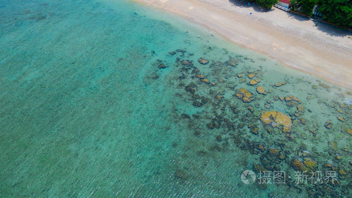 海水鸟瞰景观