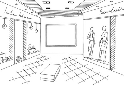 商场广告牌图片-商场广告牌素材-商场广告牌插画-摄图新视界