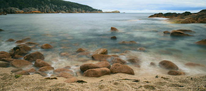 Freycinet 国家公园的困湾