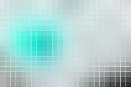 矢量抽象方形马赛克瓷砖浅色中性背景, 水平格式