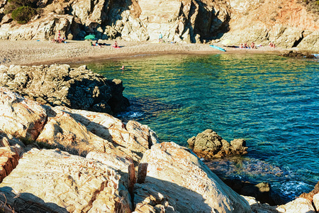意大利撒丁岛 Mediterranian 海的嘉海滩