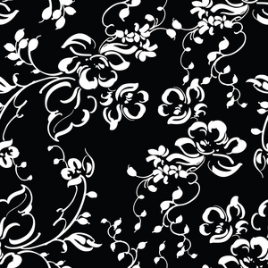 黑白植物抽象图片-黑白植物抽象素材-黑白植物抽象插画-摄图新视界