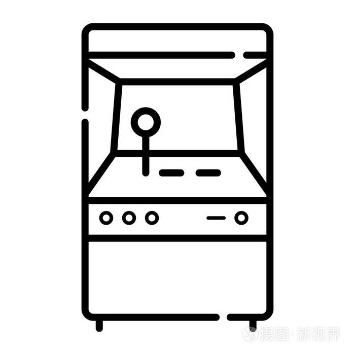 街机游戏图标插图插画-正版商用图片0ujtyu-摄图新视界
