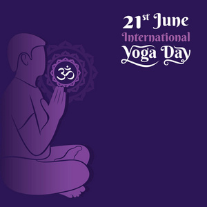 国际瑜伽节庆祝 6月21日, 男士冥想瑜伽姿势