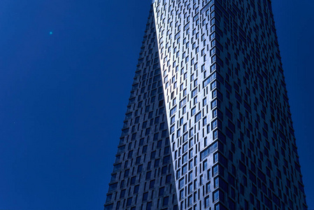 高楼林立的现代建筑.