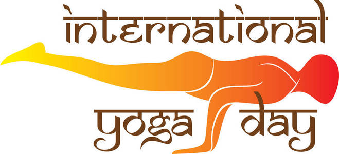 国际瑜伽日海报设计, 男士做瑜伽练习