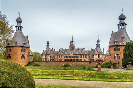 Ooidonk 城堡是一座城堡里 Deinze 市东佛兰德斯，比利时