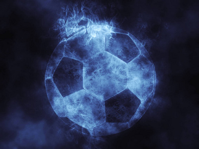橄榄球蓝色烟雾作用