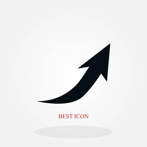 平面设计最佳矢量图标箭头 icon.vector