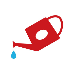 园艺徽标浇水可以园艺徽标图标设计照片