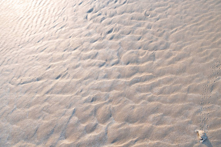 湿沙滩纹理背景