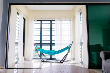 吊床室内图片