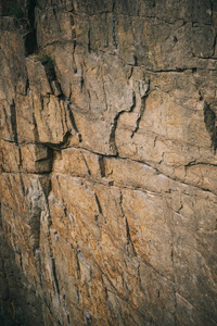岩石崖面背景的全帧图像