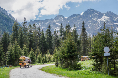 Tatra 山的惊险景观, 波兰