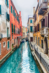 观看风景如画的运河里约热内卢, 在意大利威尼斯圣马克区