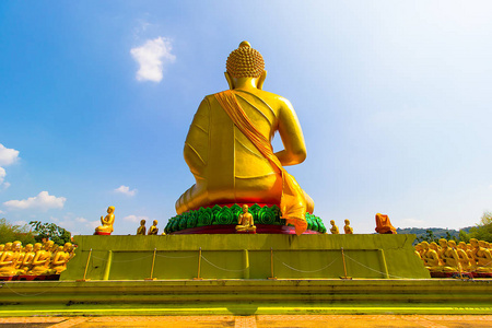 Buddhabucha 纪念公园佛教寺庙在育, 泰国