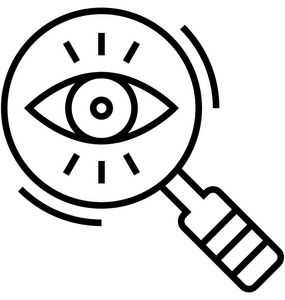 观察图标图片-观察图标素材-观察图标插画-摄图新视界