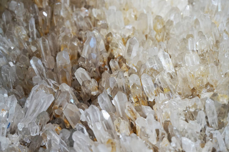 白色水晶矿物质地非常好自然背景方解石矿物结构是非常好的自然背景