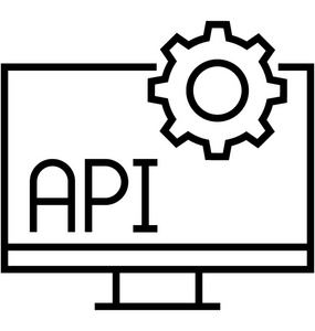 Api 接口线矢量图标