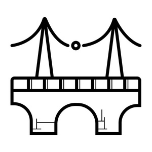 桥的图标图片-桥的图标素材-桥的图标插画-摄图新视界