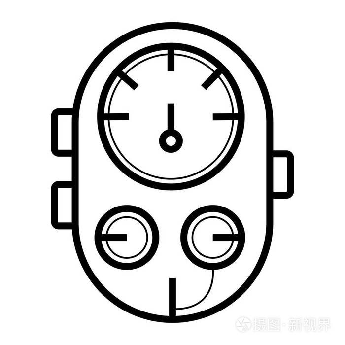 压力表图标图示