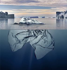 海洋垃圾图片-海洋垃圾素材-海洋垃圾插画-摄图新视界