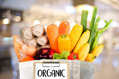 有机食品购物水果蔬菜健康美味图片