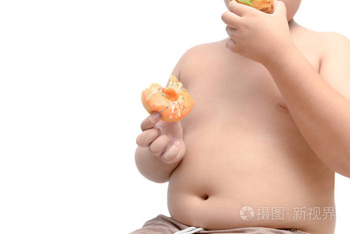 肥胖小男孩 大肚子图片