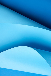 创意鲜艳的蓝色抽象纸背景