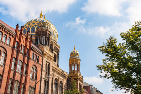 新的犹太教会堂正在德国柏林建造。