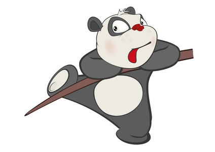 熊猫卡通人物图片