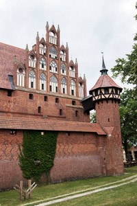 Malbork 城堡中世纪日耳曼城堡在波兰