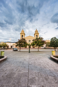 德尔罗萨里奥教会在阿根廷北部萨尔塔省的城市卡法亚特
