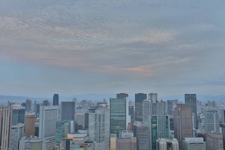 日本大阪梅田蓝天大厦景观图片