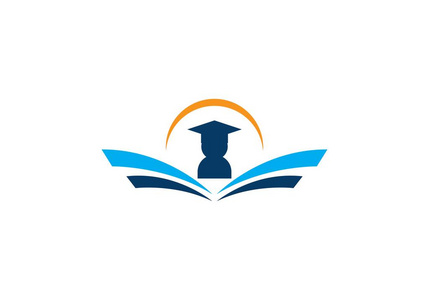 教育 logo 模板矢量插图设计照片
