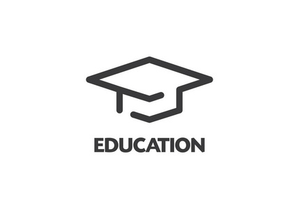 教育 logo 模板矢量插图设计照片