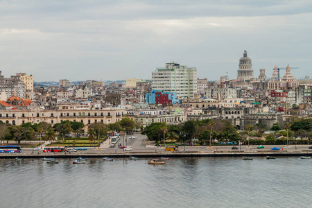 哈瓦那的地平线与国家国会大厦, 古巴