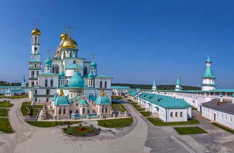 俄罗斯新耶路撒冷修道院内领地与复活大教堂