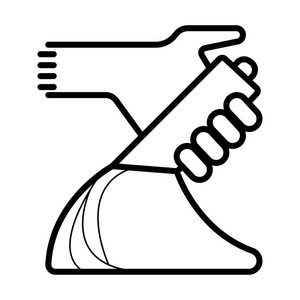 肖像拉手刹在车里的司机汽车底盘在停车场上的街区司机坐在汽车座椅特