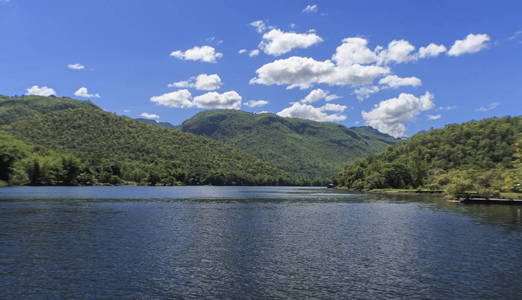 风景, 自然, 山, 河, 天空