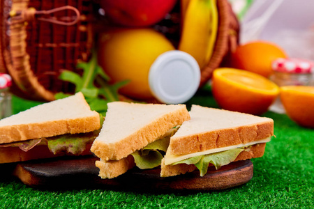 三明治时间图片