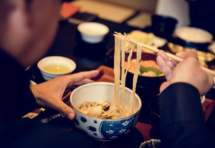 荞麦面, 日本料理