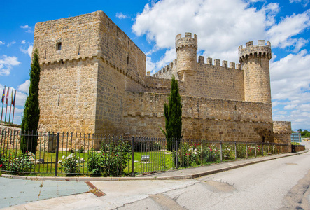 城堡附近里昂, 西班牙, 欧洲