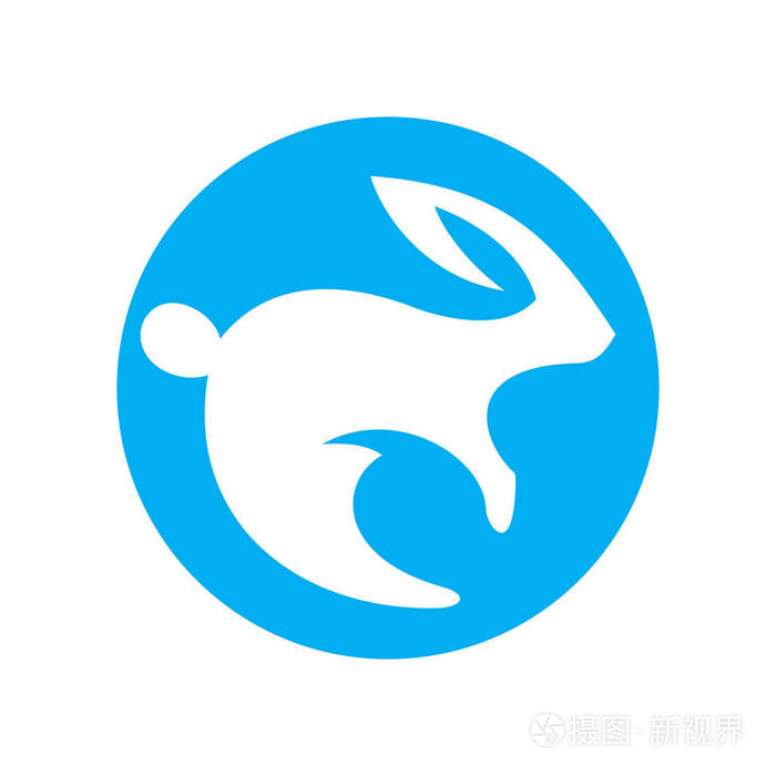 兔子简单的标志