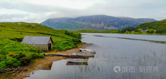 苏格兰高地的美丽风景