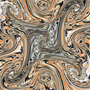 3d 超现实主义插图.神圣的几何学.神秘的迷幻放松模式.分形抽象纹理.